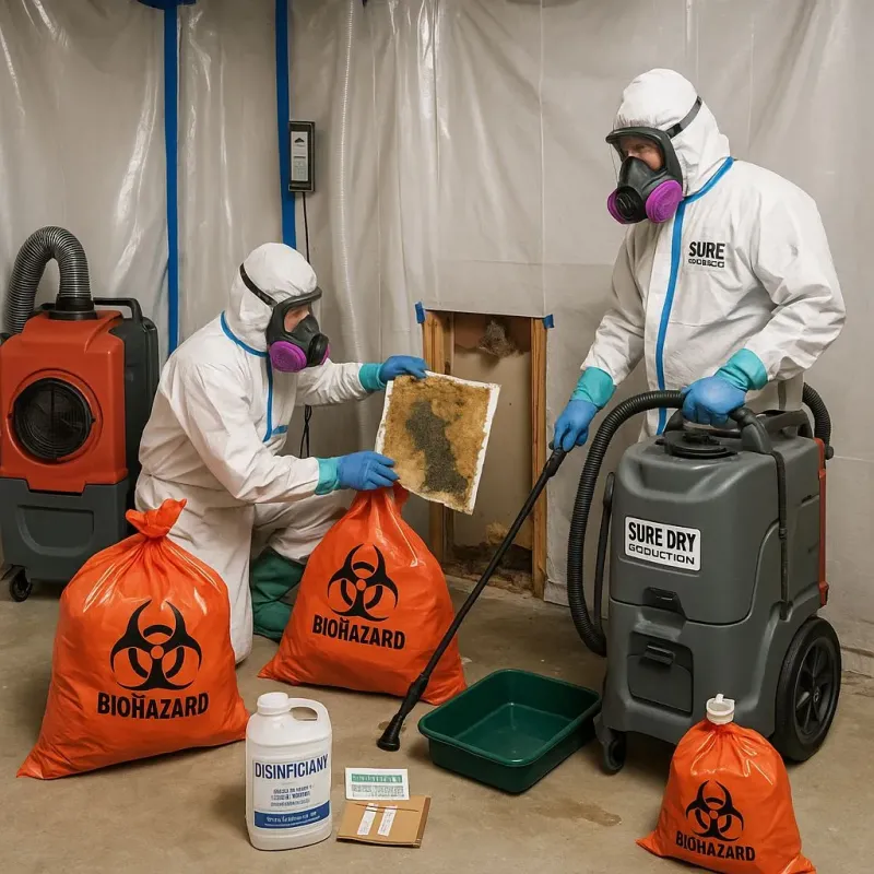 Contaminated Water Handling Protocols process in Vinita Park, MO